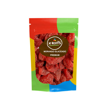 Morango Desidratado e Glaceado - Xroots